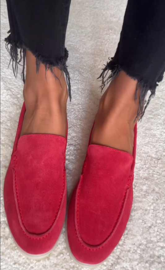 Red Suede Shoes