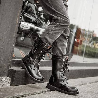 Men's Lightweight and Comfortable Motorcycle Boots